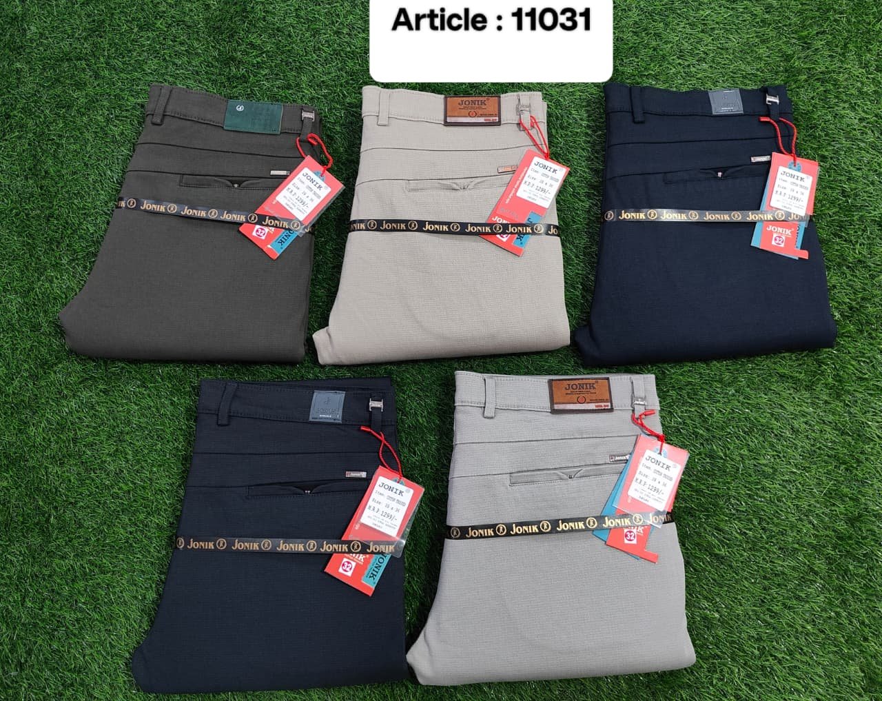 Men Cotton Trousers(Setwise)
